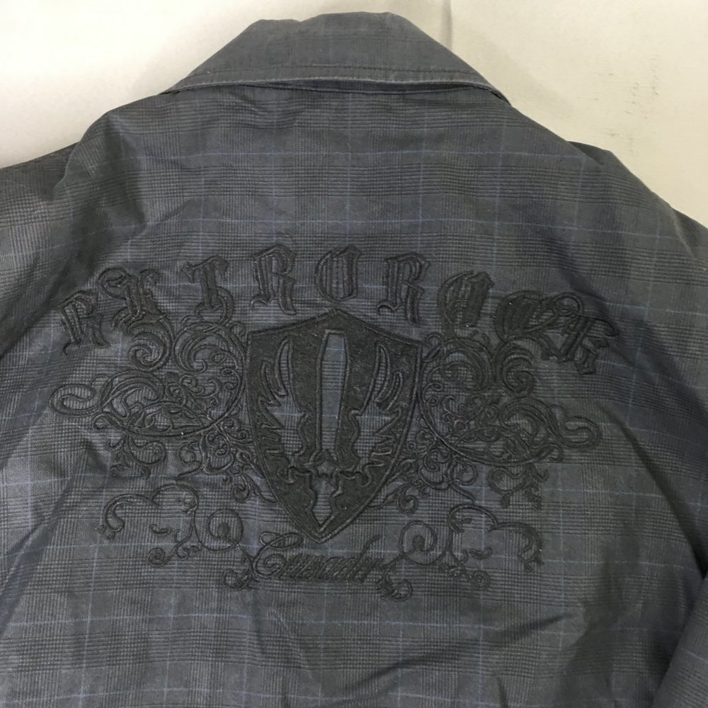 Fort Collins Mens Jacket Black Extra Large Button Long Sleeve Casual Comfort - Picture 4 of 12